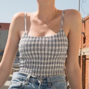 Brandy Melville Gingham Izzy Tank